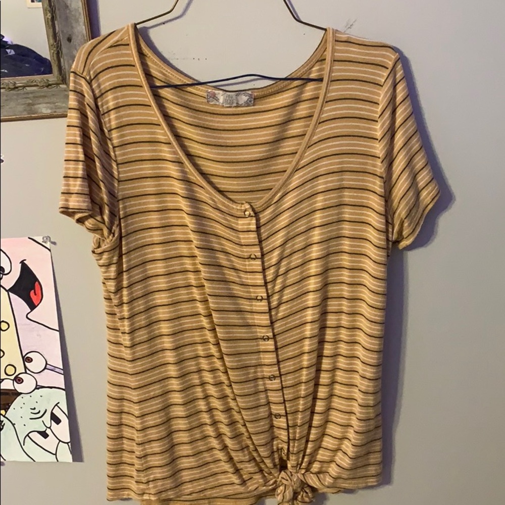 dressy yellow shirt!!